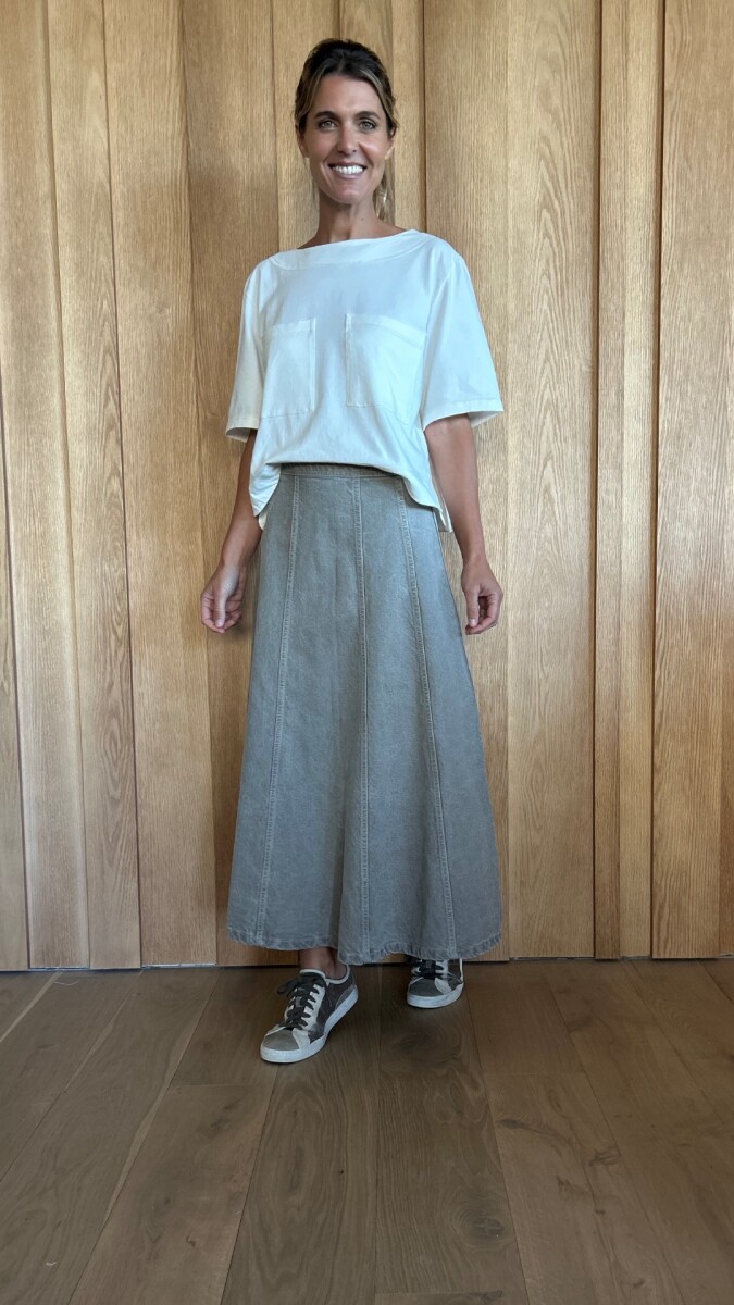 Pollera Mónaco - Taupe 