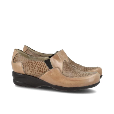 ZAPATO VENET - CUERO LADYS GRIS