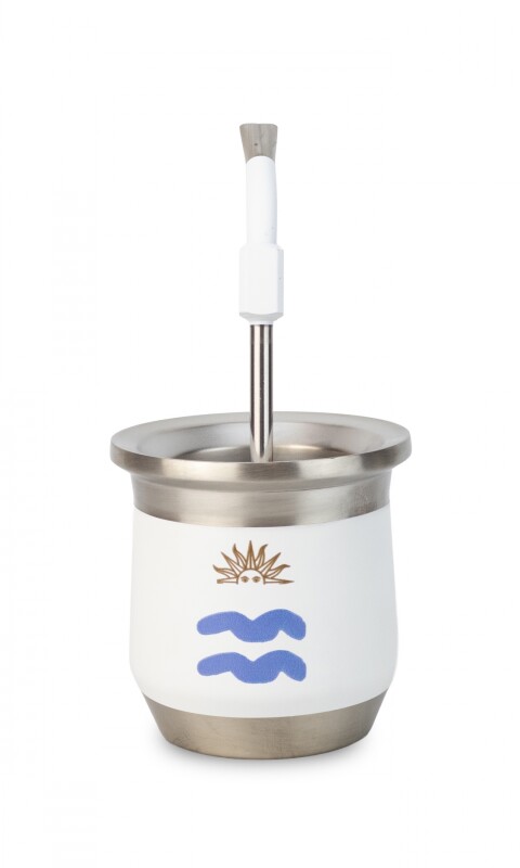 KIT MATERO TUNEZ URUGUAY BLANCO