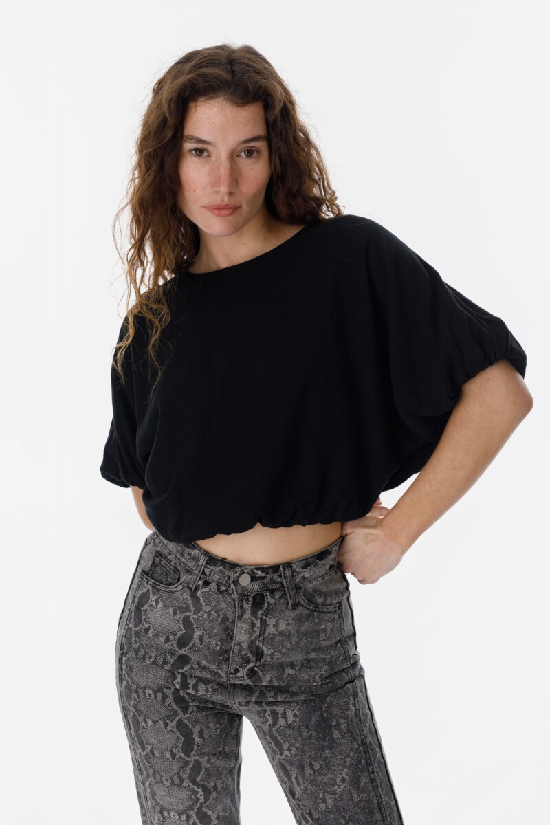 T-shirt Balloon Negro