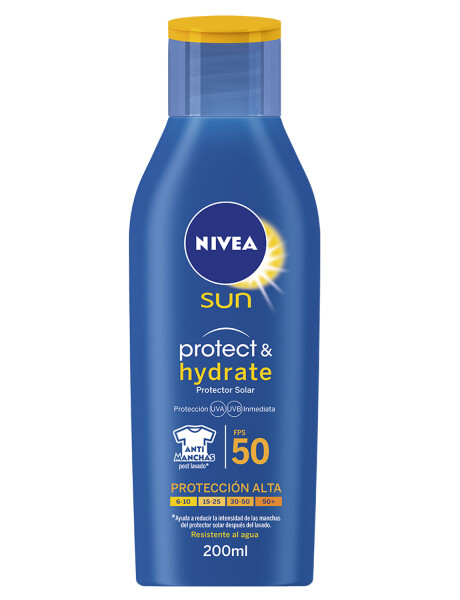 Protector solar Nivea Sun Protect & Hydrate FPS 50 200ml Protector solar Nivea Sun Protect & Hydrate FPS 50 200ml