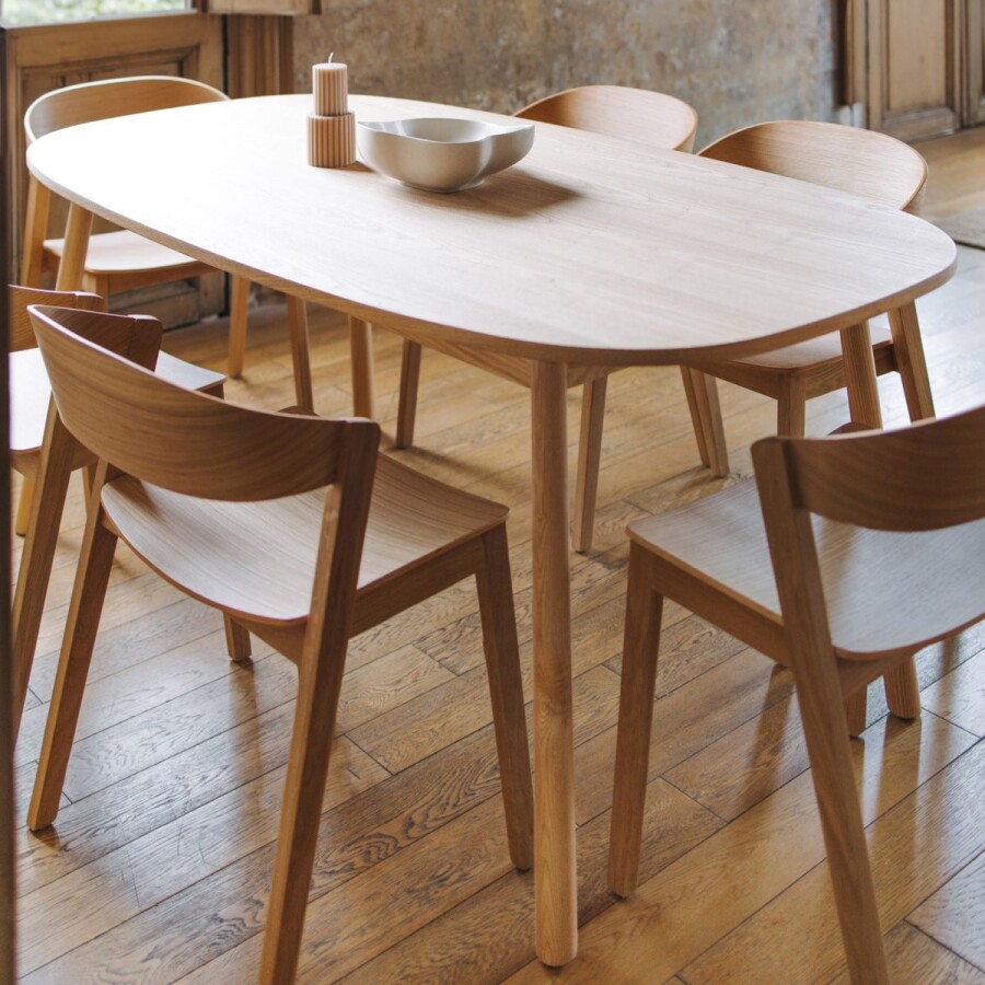 Mesa de Comedor Ovalada Mesa de Comedor Ovalada