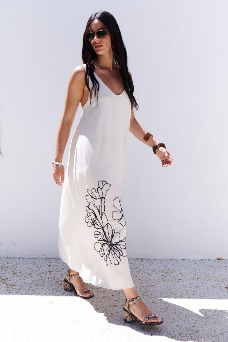 VESTIDO AMAPOLA NATURAL