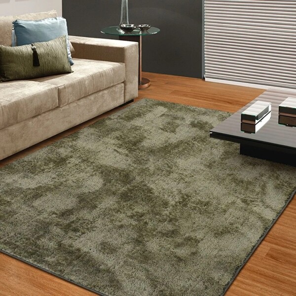 ALFOMBRA FOFFO - 1.50 X 2.00 - VERDE CLARO - PELO CORTO ALFOMBRA FOFFO - 1.50 X 2.00 - VERDE CLARO - PELO CORTO