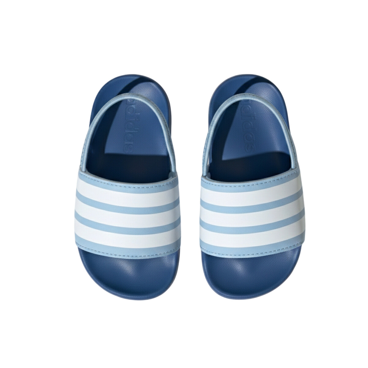 Sandalias adidas Adilette Estrap Casual de niño - Light Blue 