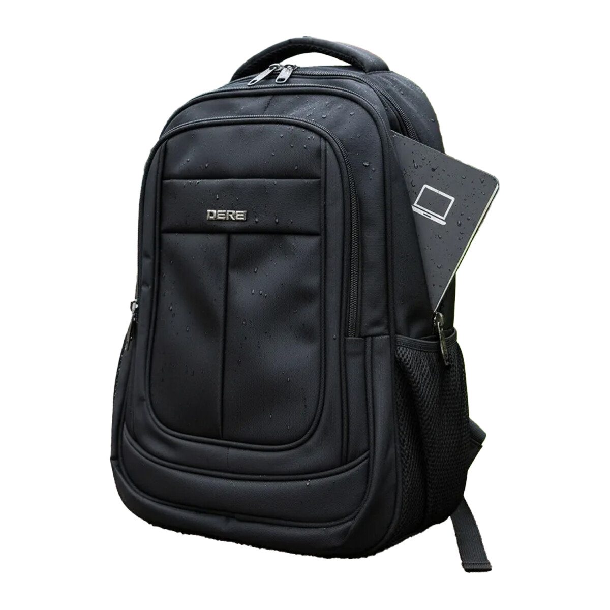 Mochila Sport 18" Para Notebook Candado Integrado Reforzada - Negro 