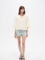 Camisa Tareo Crudo / Natural