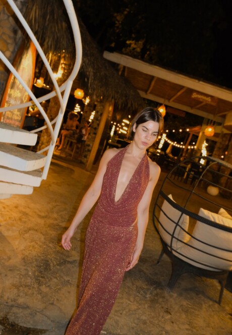 Falda Sicilia SS26 Tinto