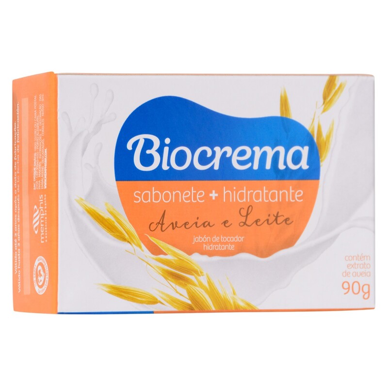 Jabón Biocrema Avena Y Leche 100 Grs. Jabón Biocrema Avena Y Leche 100 Grs.