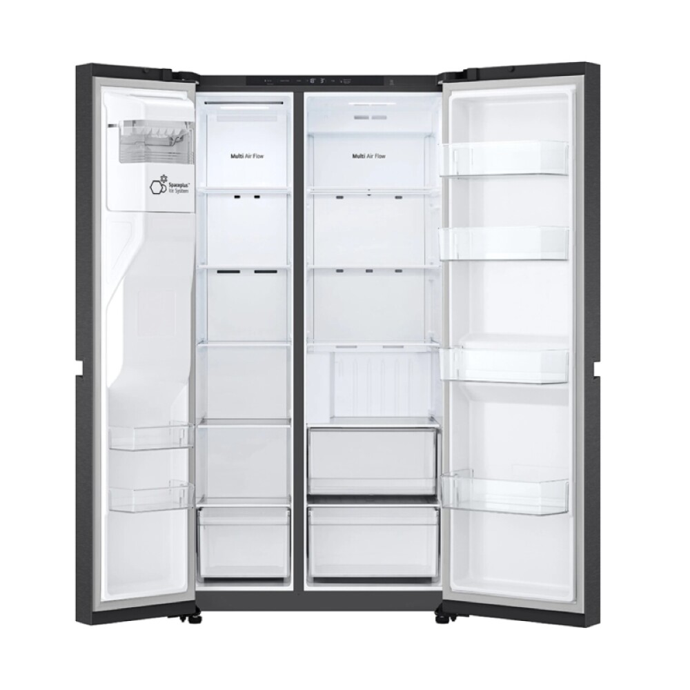 Refrigerador LG inverter 684L GS66SPM negro