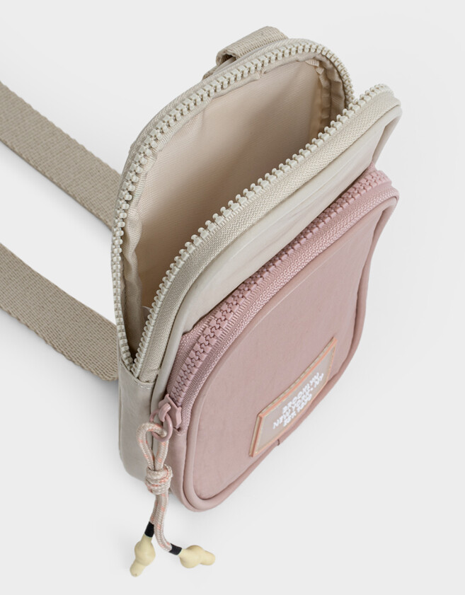 Complemento Marroquinería Color Block Pouch Bicolor - Combinacion Bicolor