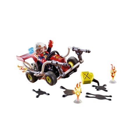 Playmobil Stunt Show kart bombero 47 piezas Playmobil Stunt Show kart bombero 47 piezas