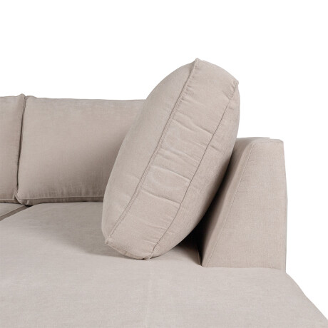 Rinconera Amadeus - Tela Microfibra - Chaise Derecho 2226 (Beige)