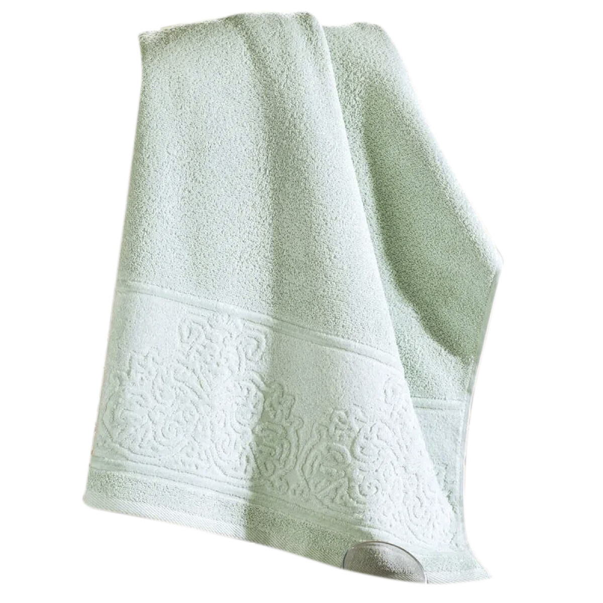 Toalla Baño Comfort Dohler 100% Algodón 70 x 140 cm - 6512-VERDE AGUA 