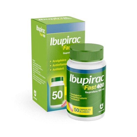Ibupirac Fast 400 mg por 50 Cápsulas Ibupirac Fast 400 mg por 50 Cápsulas