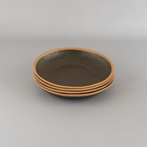 Plato Hondo s/ Ala 25cm Brown Plato Hondo s/ Ala 25cm Brown