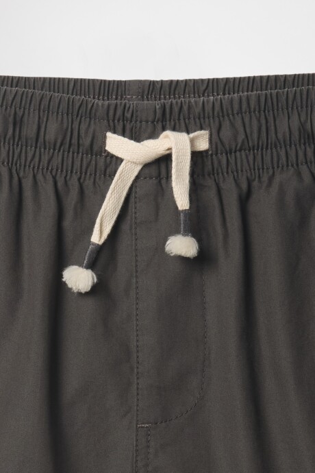 Short Relaxed Niño Soft Black