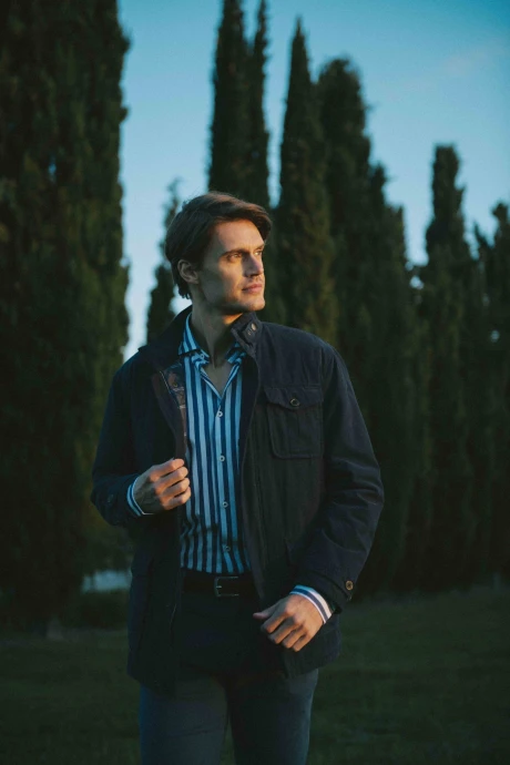 Campera Desert Azul marino