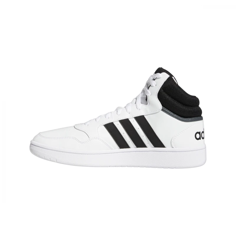 Zapatillas Hoops 3.0 Mid de Hombre Negro