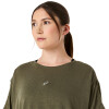 Polo Running Nagino Run Adjustable SS Top Mujer Dark Olive