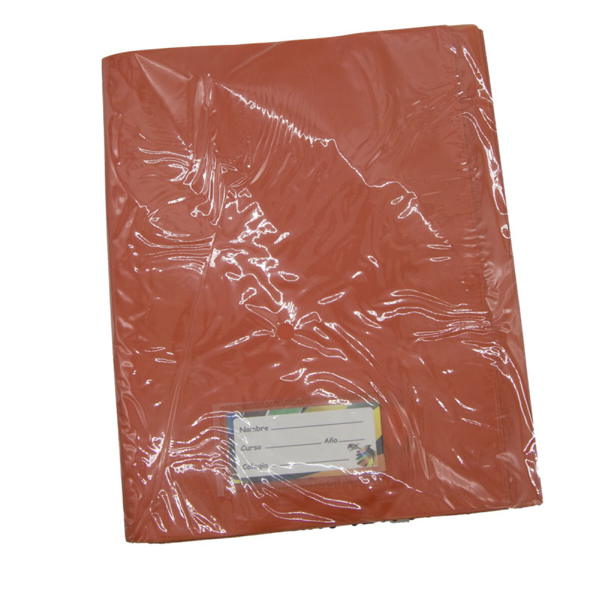 Forro PVC Cuaderno (Unidad) - Naranja 