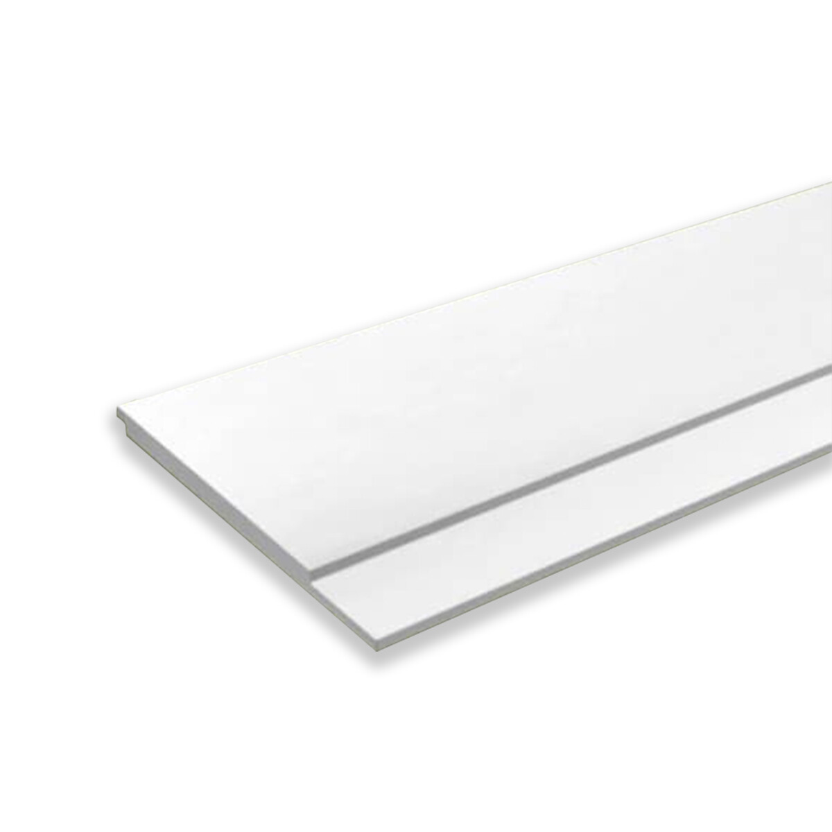 Revestimiento Linea Concept 9-125 en MDF prepintado Blanco 