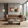 SOFA 3 PUESTOS SLICES- 402254 MARRON OSCURO(CD) Unica