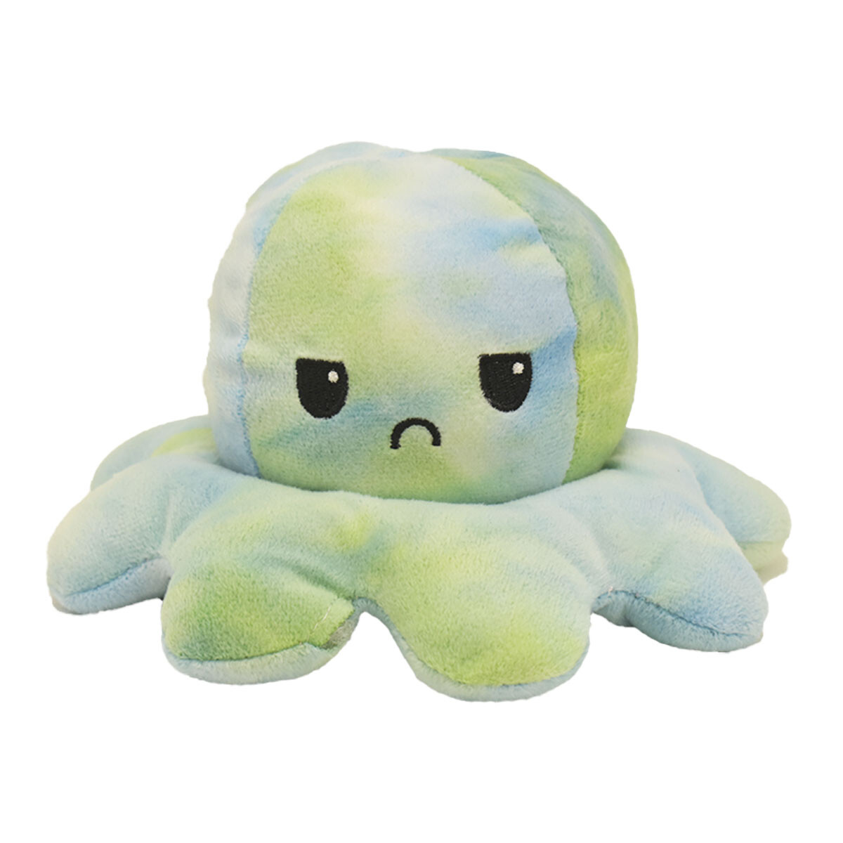 Peluche Pulpo Pulpo Reversible Azul Y Verde Pulpo Reversible Verde