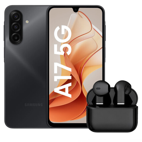 Samsung A17 4/128gb 5g + Regalo PK SAMSUNG A17 4/128 5G NEGRO + REGALO