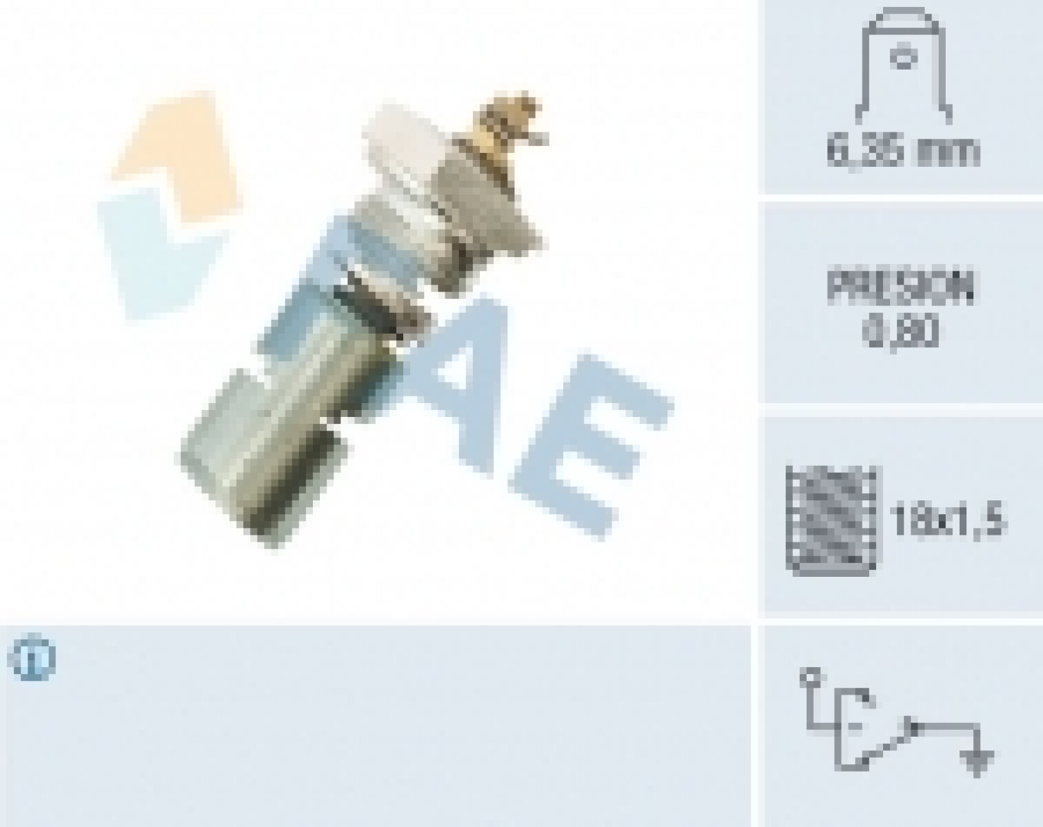 BULBO INTERRUPTOR - ACEITE PE 505D-504D RE 18 EMBOLO CORTADO FAE 