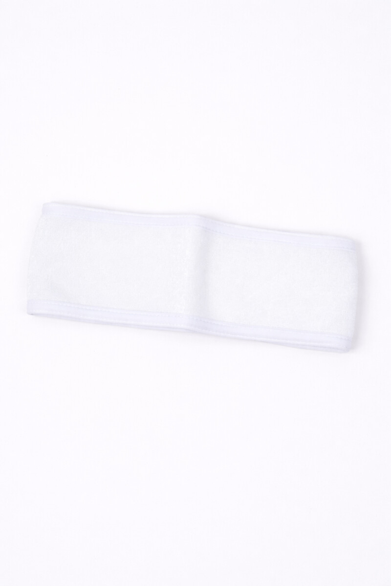 Vincha Valentino - Blanco 