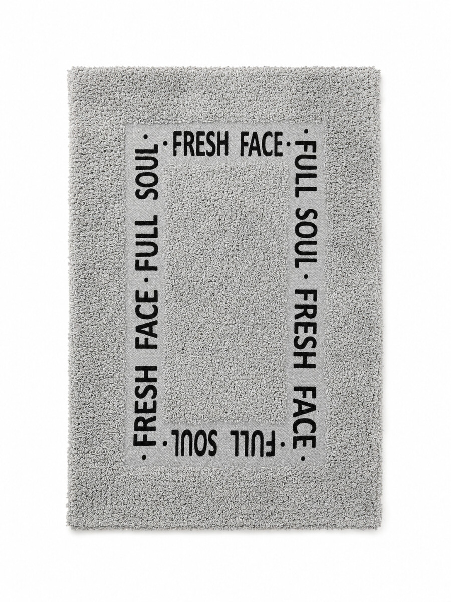 ALFOMBRA DE BAÑO FRESH - GRIS (V) 