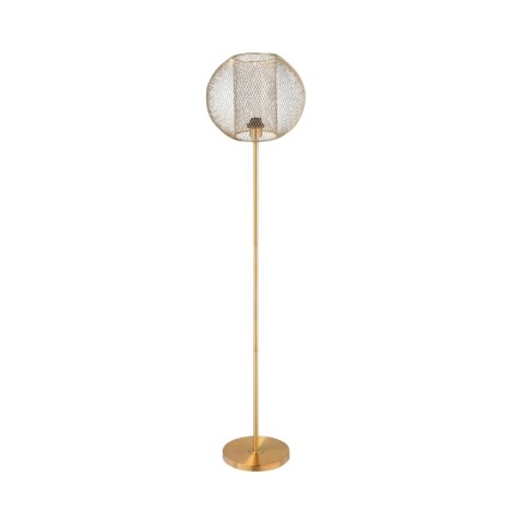 LAMPARA DE PIE D35x150CM METAL DORADO LAMPARA DE PIE D35x150CM METAL DORADO