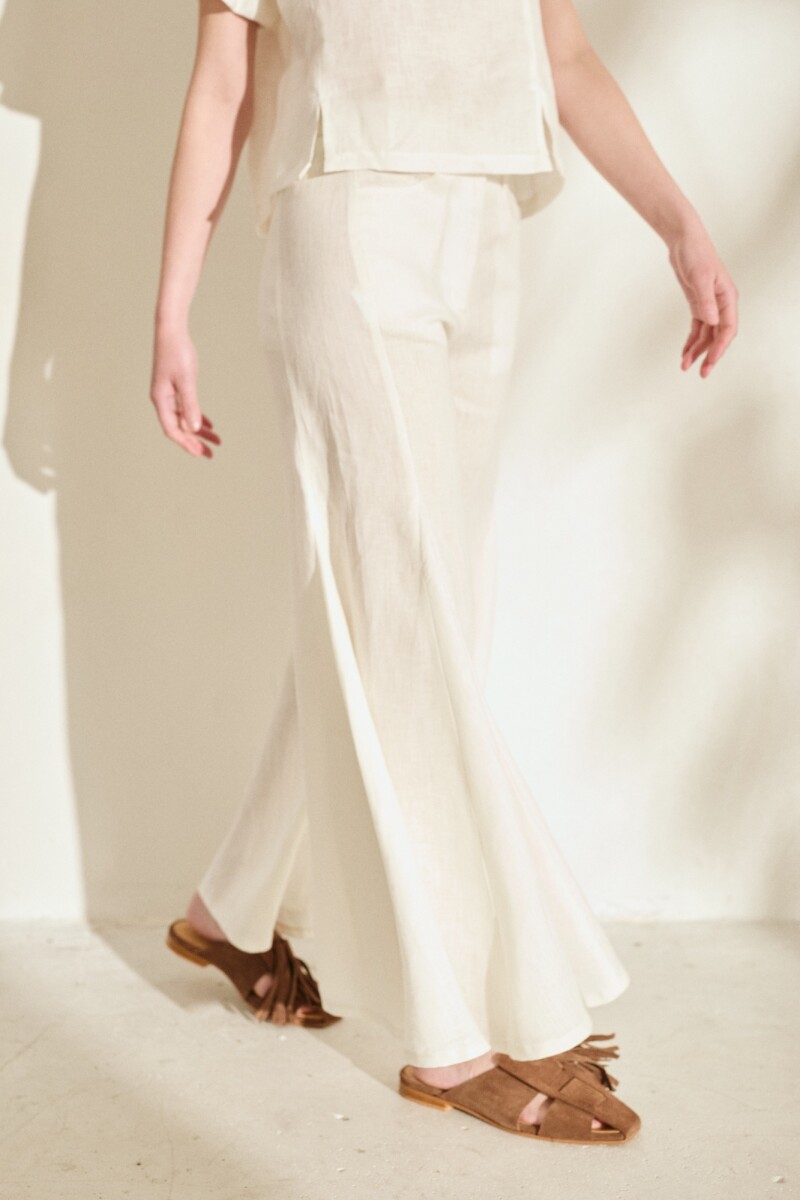 PRE VENTA PANTALON OLEAJE Manteca
