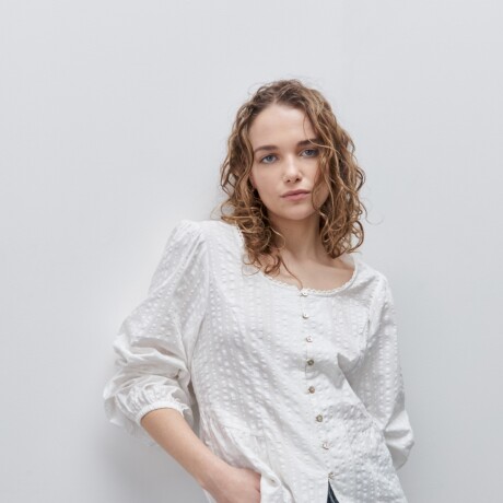 CAMISA MILS Blanco