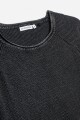 Sweater manga ranglán NEGRO