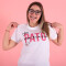 Remera de Mujer You are the tik to my tok Pato Caruso Blanco