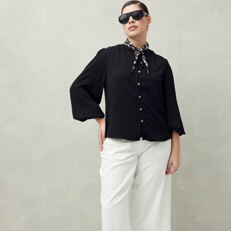 CAMISA BLOSSOM Negro