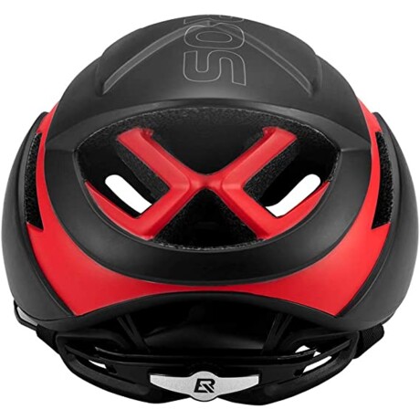 Casco Ultraliviano Rockbros Color Negro Y Rojo Talle M Casco Ultraliviano Rockbros Color Negro Y Rojo Talle M