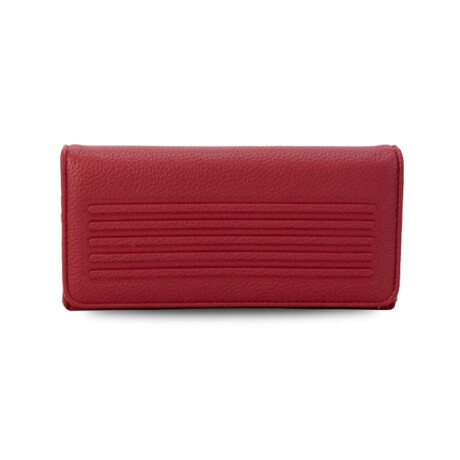 Billetera Faustina Rojo Pasion