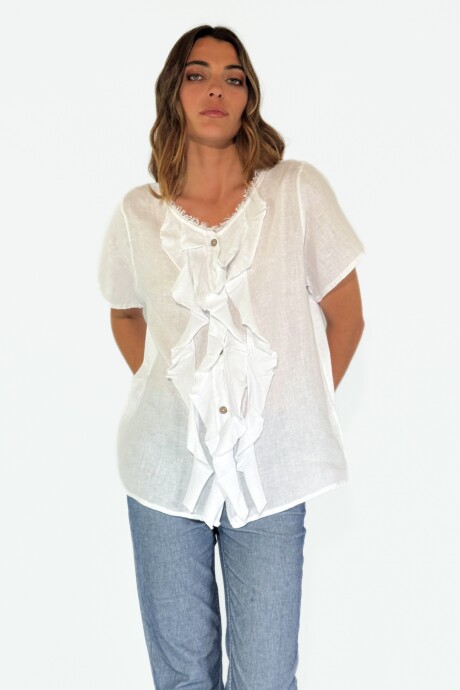 CAMISA TROPEA Blanco