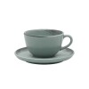 Taza de te con plato Pacifico 200ml OXFORD Taza de te con plato Pacifico 200ml OXFORD