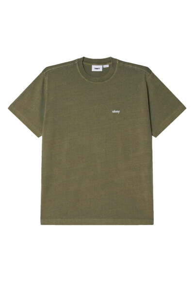 LOWERCASE PIGMENT TEE SS Verde
