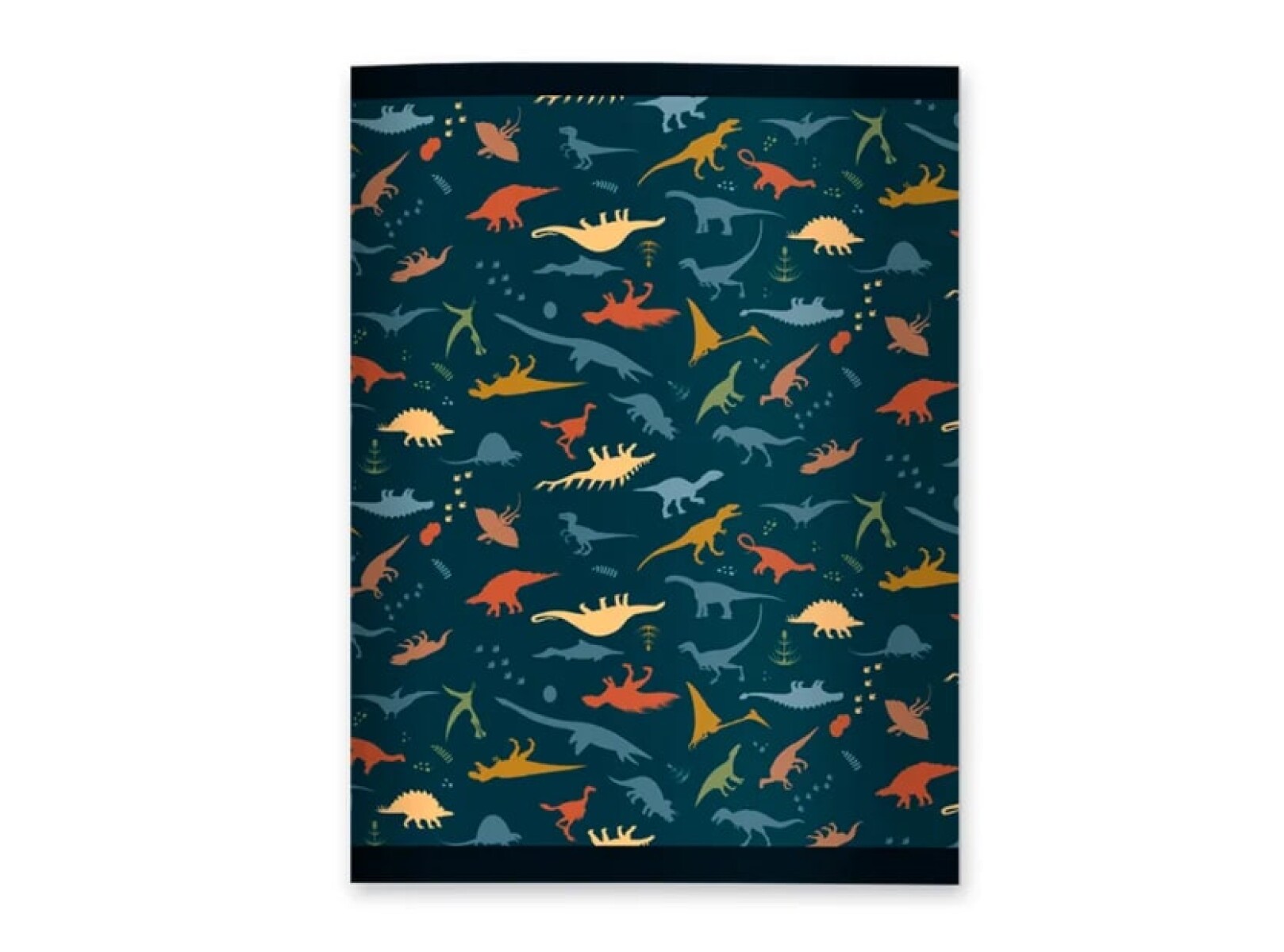 Cuaderno Campus Engrampado 96 Hojas Rayado - Dinos 