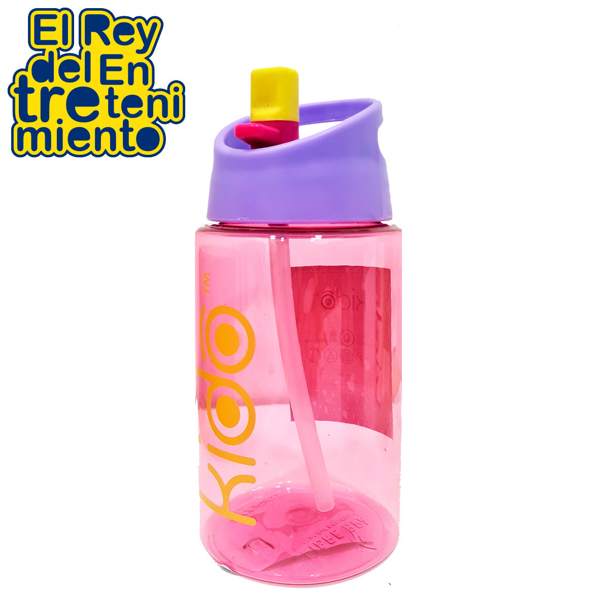 Keep Botella Kido 500ml Tritan Anti Derrame - Rosado 
