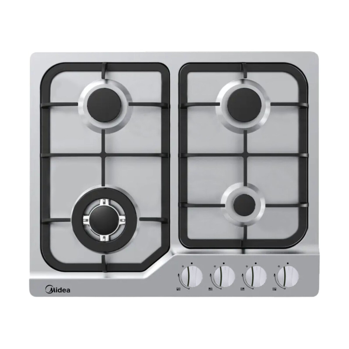 Anafe Midea Cooktop 4 Hornallas a Gas Inox 401GFN401SFN - Inox 