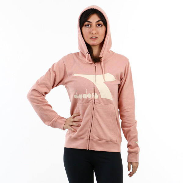 Diadora Ladies Cotton Jacket With Hood- Old Pink Rosa Viejo