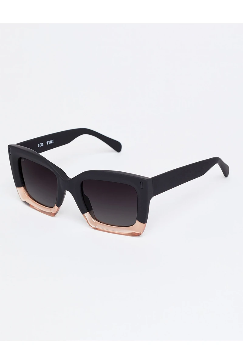 Lentes Tiwi Mali Bicolor Black/pink With Blackgradient Lenses