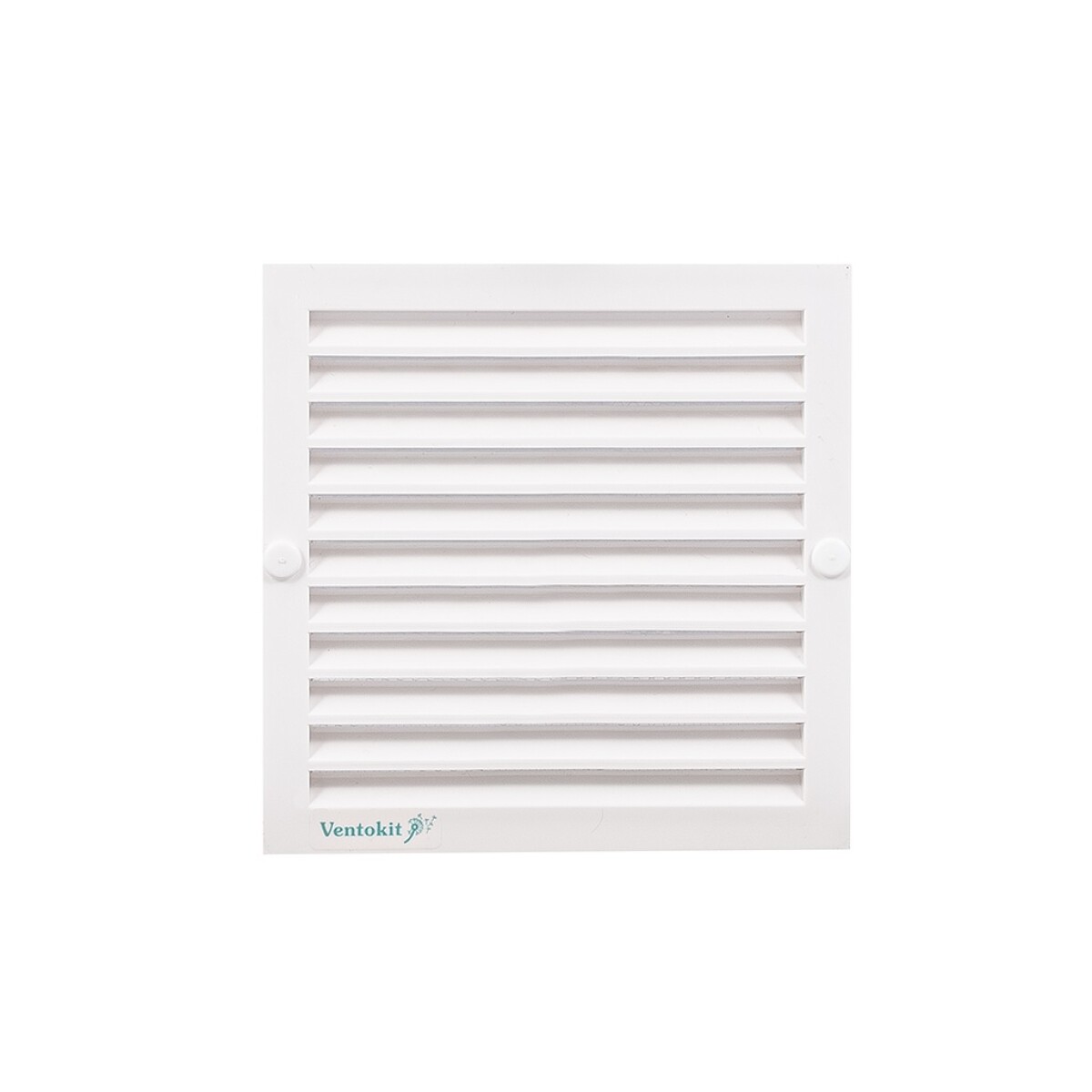 Rejilla de Ventilación PVC 12x12cm con mosquitero Ventokit 