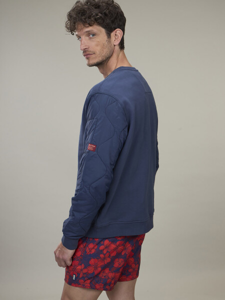 FLEECE TIOSHA AZUL PIEDRA